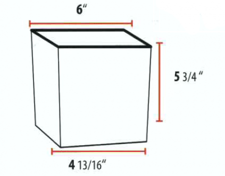 Aqua Select® Pump Basket Measurements