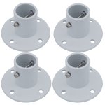 Aluminum Slide Deck Flange w/ Flange Bolt - 4 Pack