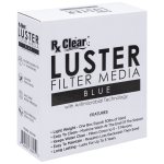 Rx Clear&reg; Luster Blue Filter Media For Sand Filters with Antimicrobial Technology