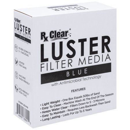 Rx Clear® Luster Media For Sand Filters (Various Types)