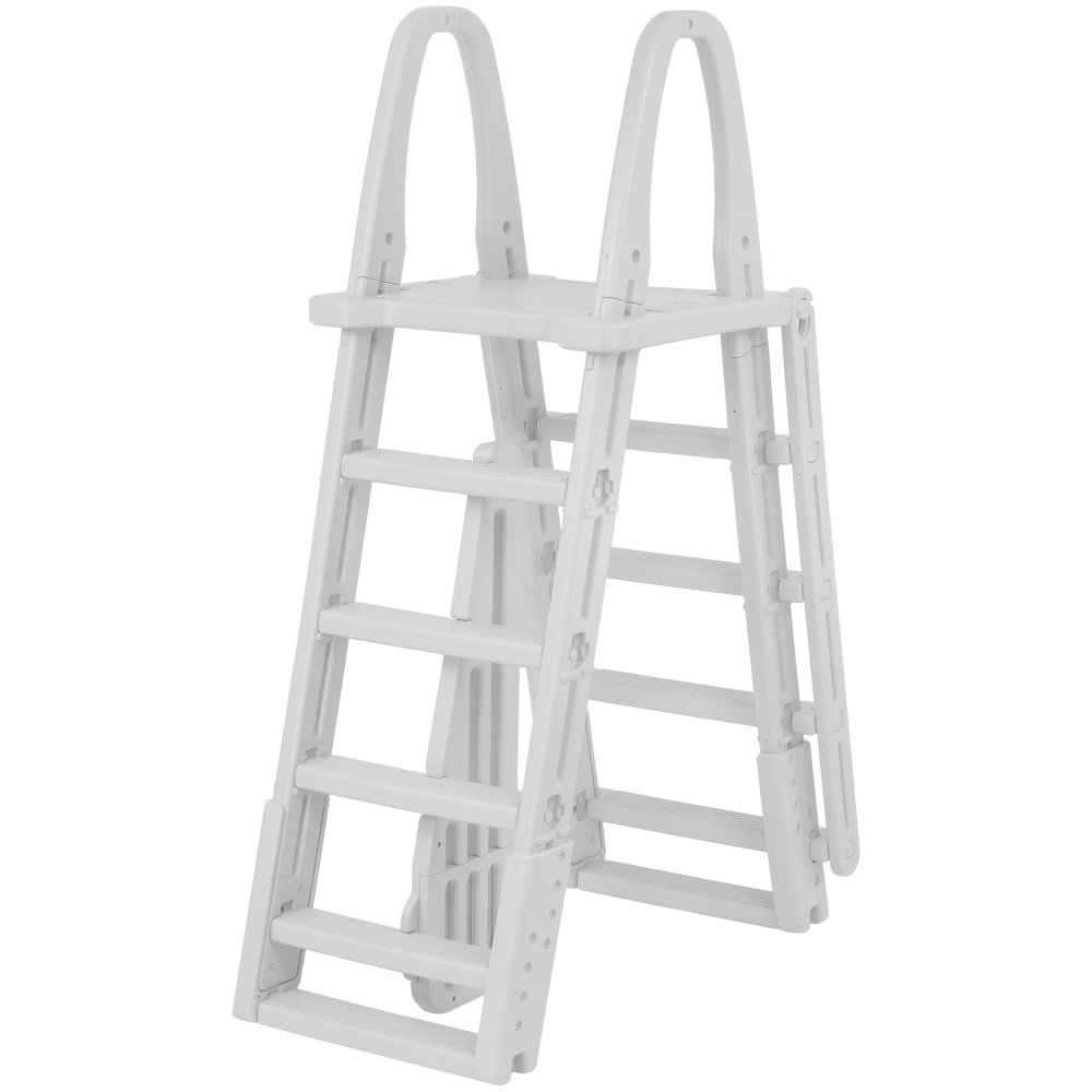Aqua Select® A-Frame Swing Up & Lock Ladder for Above Ground Pools