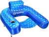 Swimline®  Fabric Covered U-Seat Loungers