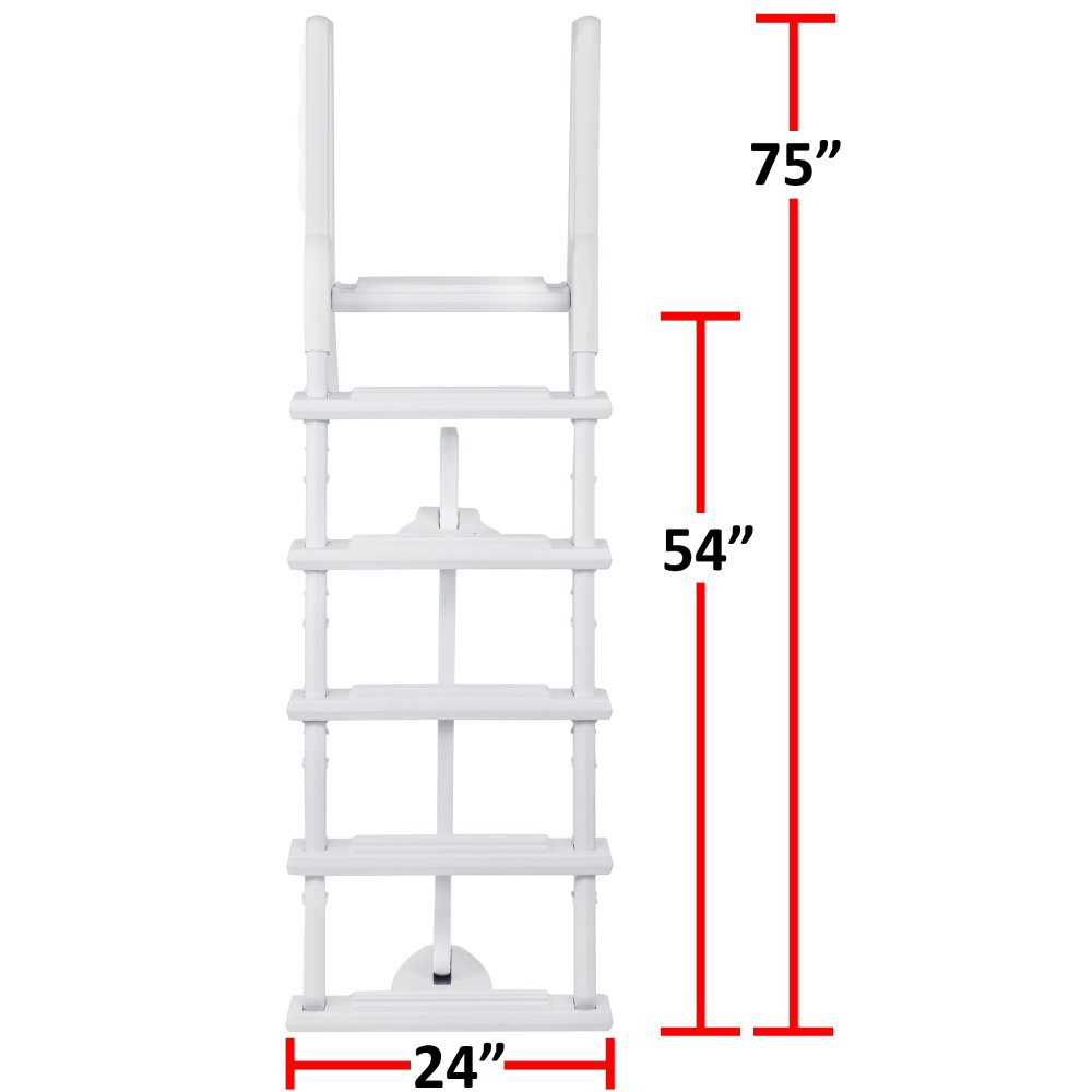 Aqua Select® Heavy Duty Resin In Pool Ladder Measurements