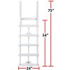 Aqua Select® Heavy Duty Resin In Pool Ladder Measurements