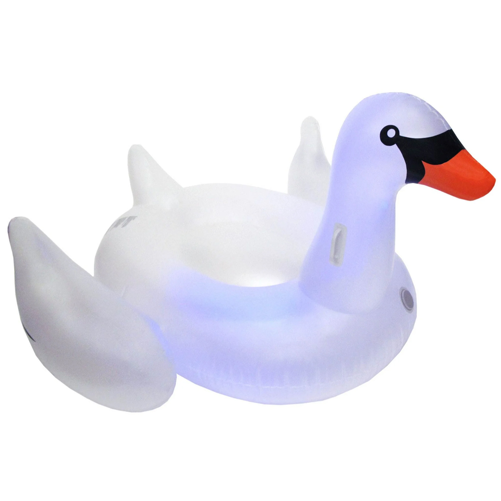 Swimline&reg; Giant LED Light Up Swan