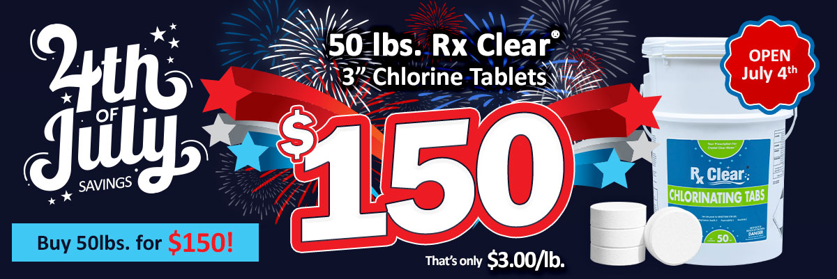 Rx Clear® Chlorine - Tablets & Granular