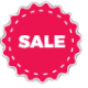 Red Sales Badge