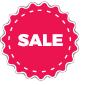 Red Sales Badge