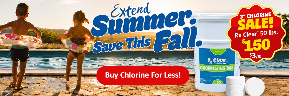Rx Clear® Chlorine - Tablets & Granular