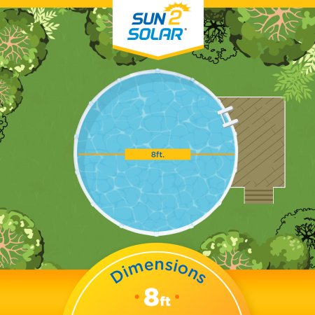 Sun2Solar&reg; 1200 Series™ Supreme Blue Solar Cover