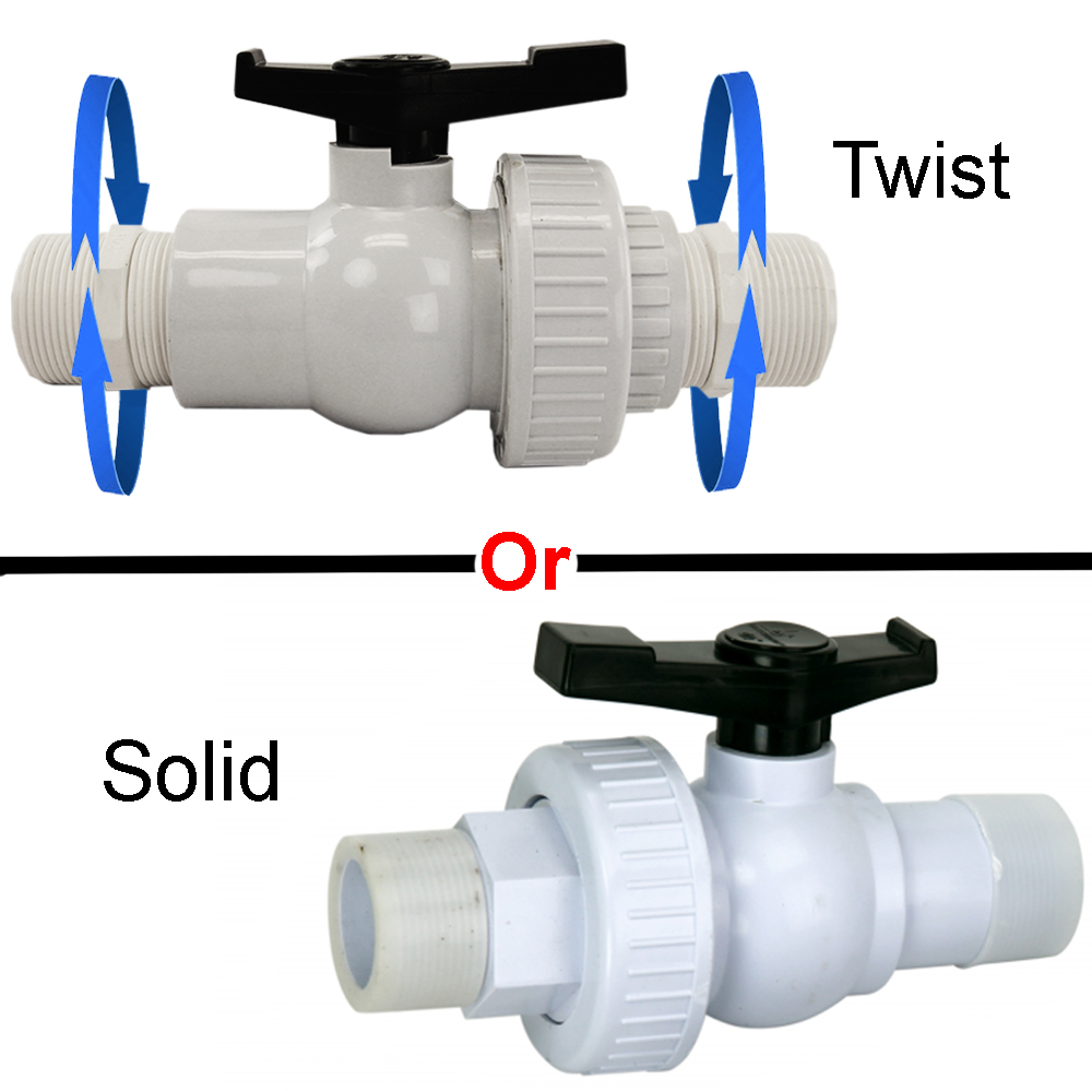 Twist Or Solid Solar Panel Diverter By-Pass Valves