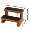 Aqua Select® Soft Touch Anti-Slip Spa Steps - Sequoia