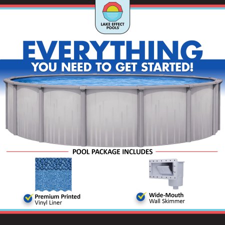 Tortuga by Lake Effect Pools® Round Above Ground Pool Kit