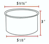 Skimmer Basket For Use With Hayward® - Measurements