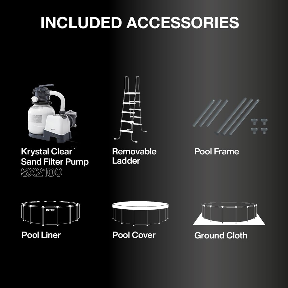 Intex® Ultra XTR™ Frame Pool Set- 48" Height (Various Sizes)