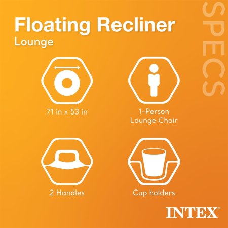 Intex&reg; Floating Recliner Lounge