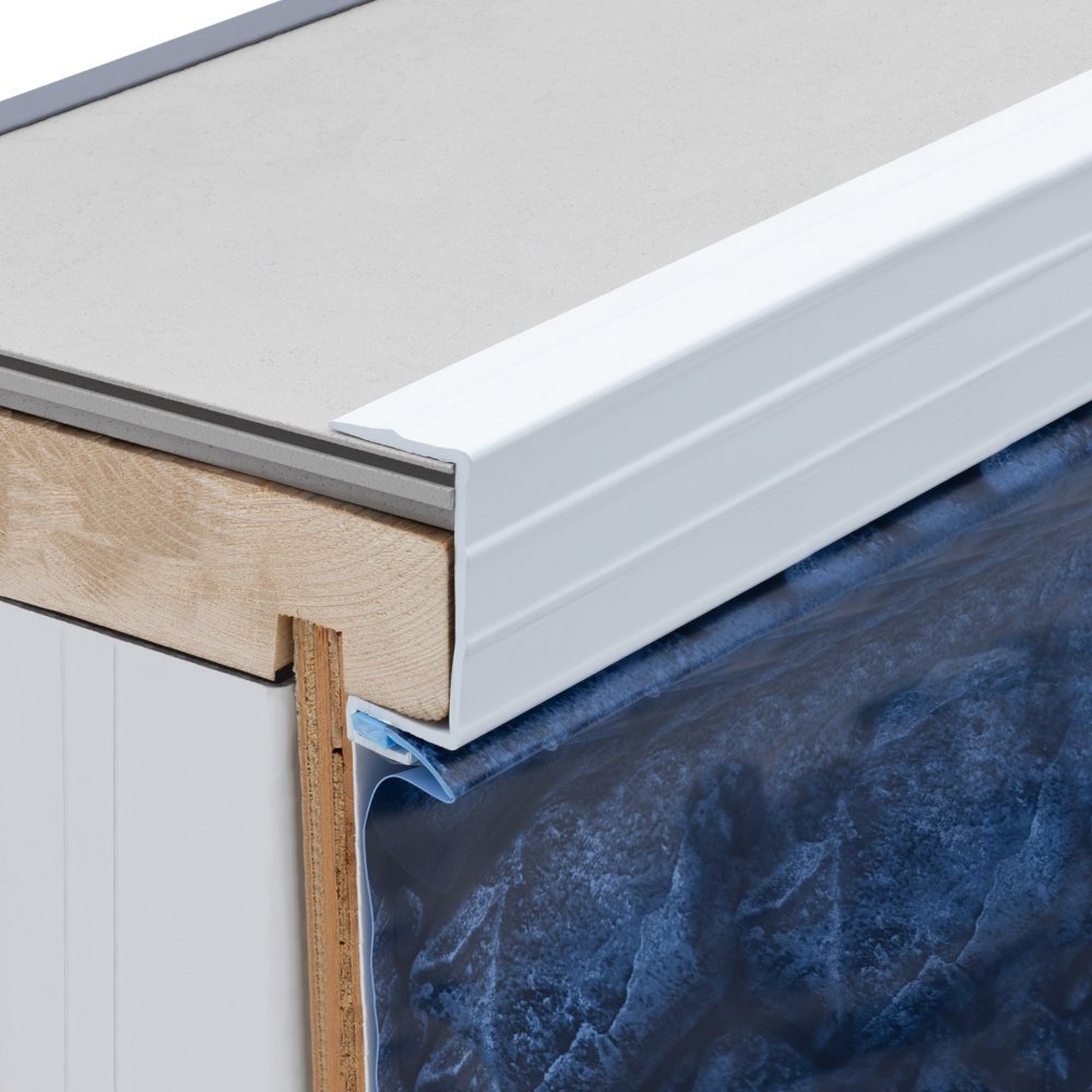 Coping Sections for use with Kayak Pools®  Pre 1977 - 2¾" x 8' (Various Kit Sizes)