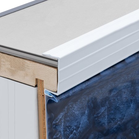 Coping Sections for use with Kayak Pools®  Pre 1977 - 2¾" x 8' (Various Kit Sizes)