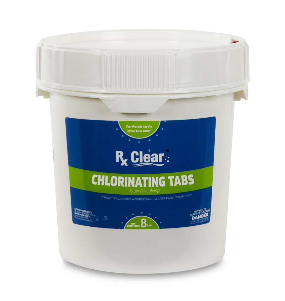 Rx Clear® Chlorinating Tabs 8 lbs