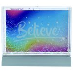 Color Changing<BR>Light Up Glitter<BR> Photo Frame