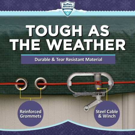 Buffalo Blizzard&reg; Supreme Winter Cover - Round Pools
