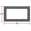 Rx Clear® Wide-Mouth Skimmer Replacement Faceplate (Various Colors)
