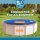 SmartLine&reg; 18' Round Swirl Bottom Overlap Liner 48" / 52" H, 25 Gauge