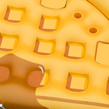 Swimline® Waffle Slice Float