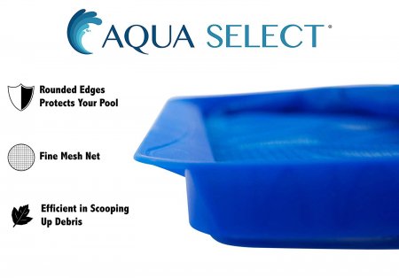 Aqua Select® Heavy Duty Plastic Deep Bag Leaf Rake Infographic