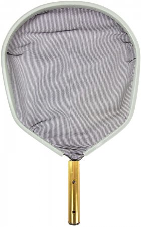 Aqua Select® Pro Aluminum Leaf Net Skimmer - Gold - Top View