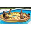 Aqua Select® Floating Pizza Slice with Cup Holders