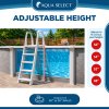 Aqua Select&reg; Flip-Up A-Frame Ladder for Above Ground Pools 48-54"H