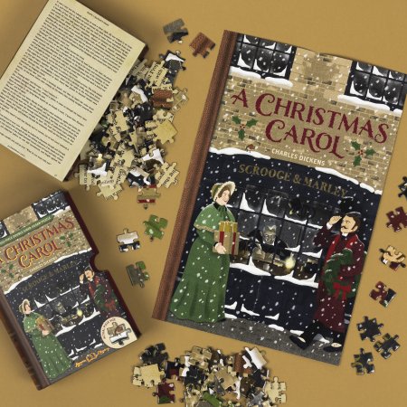 Double Sided Puzzle: A Christmas Carol