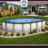 Cozumel by Lake Effect Pools® Oval Above Ground Pool Kit