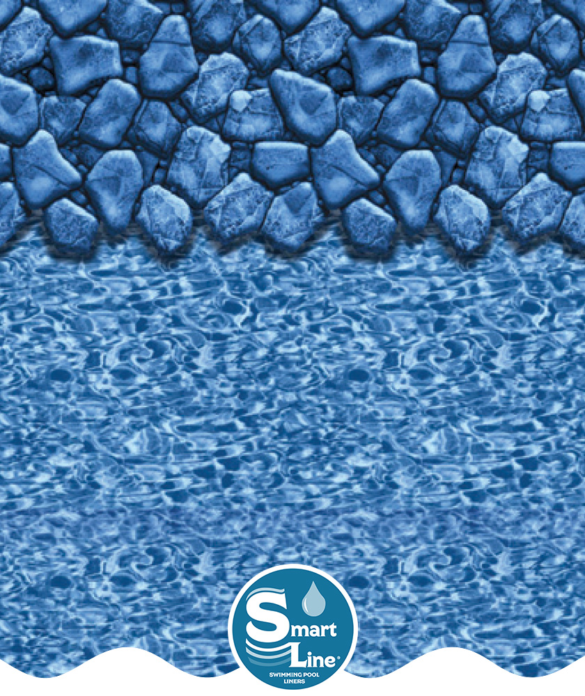 SmartLine® Round Boulder Swirl Overlap Liner