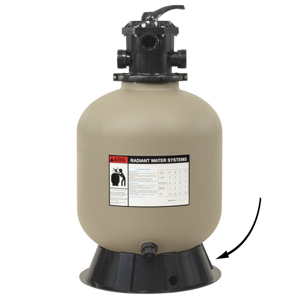 Rx Clear® Replacement Skirt Base for Radiant 19" / 24" Sand Filter
