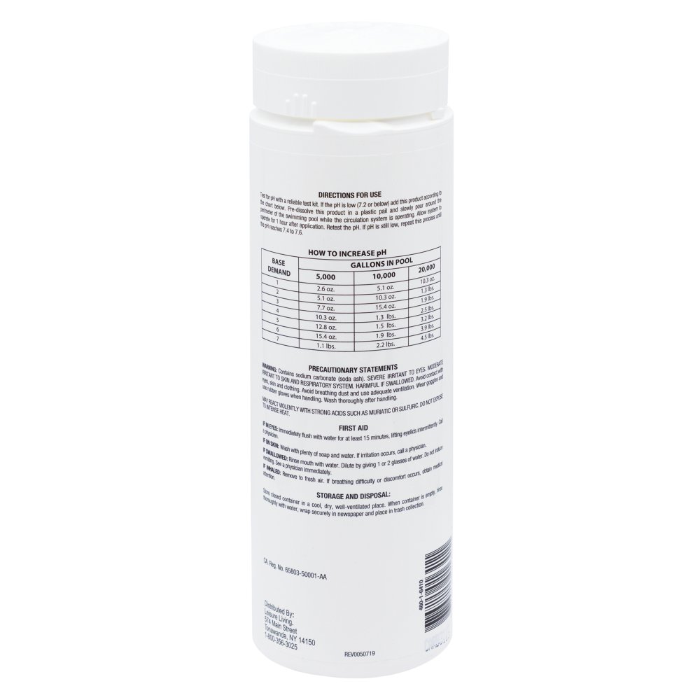 Rx Clear&reg; Swimming Pool pH Plus Increaser (Various Quantities)