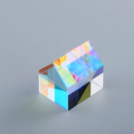 House-Shaped Prism with LED Case