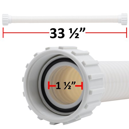 Rx Clear® Replacement PVC Hose for Rx Clear® Radiant Sand Filters (Various Filter Sizes)