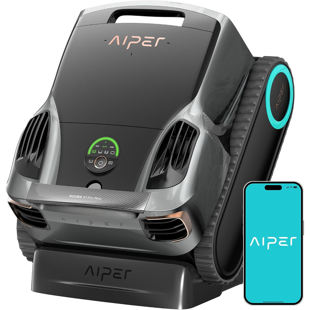 Aiper Scuba X1 Pro Max Cordless Robotic Pool Cleaner for Inground Pools