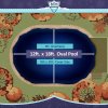 Buffalo Blizzard&reg; Deluxe Winter Cover with Wind Guard Clips - Oval Pools