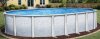 Lifestyle by Lake Effect Pools® Oval Above Ground Pool Kit With 54" Wall