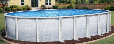 Lifestyle by Lake Effect Pools® Oval Above Ground Pool Kit With 54" Wall