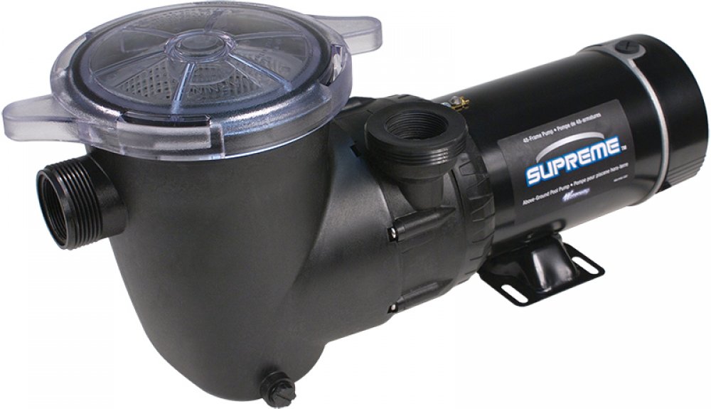 Supreme 1 HP Vertical Above Ground Pool Pump