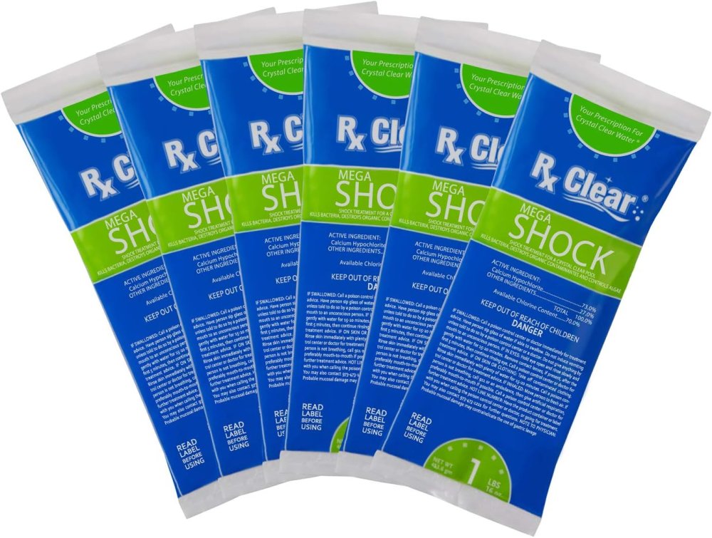 Rx Clear&reg; Mega Shock 73% (Various Quantities)