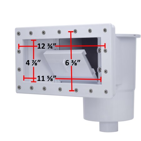 Rx Clear&reg; Wide-Mouth Skimmer for Above Ground Swimming Pools