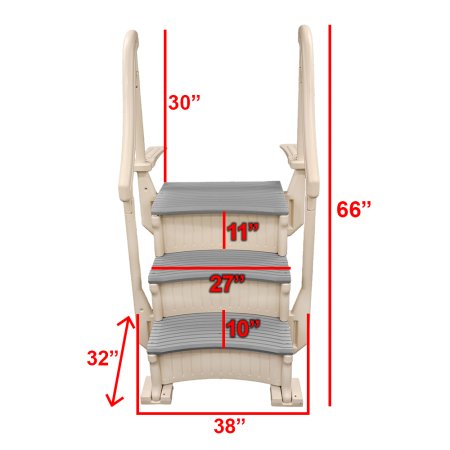 Confer® Inground Steps (Various Step Options)