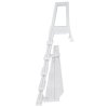 Aqua Select® Heavy Duty Resin In Pool Ladder With Entrapment Barrier - Side View