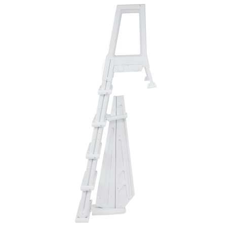 Aqua Select® Heavy Duty Resin In Pool Ladder With Entrapment Barrier - Side View