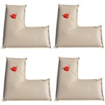 Buffalo Blizzard® Tan 2' x 2' Corner Water Bag | 22-Gauge | 4-Pack